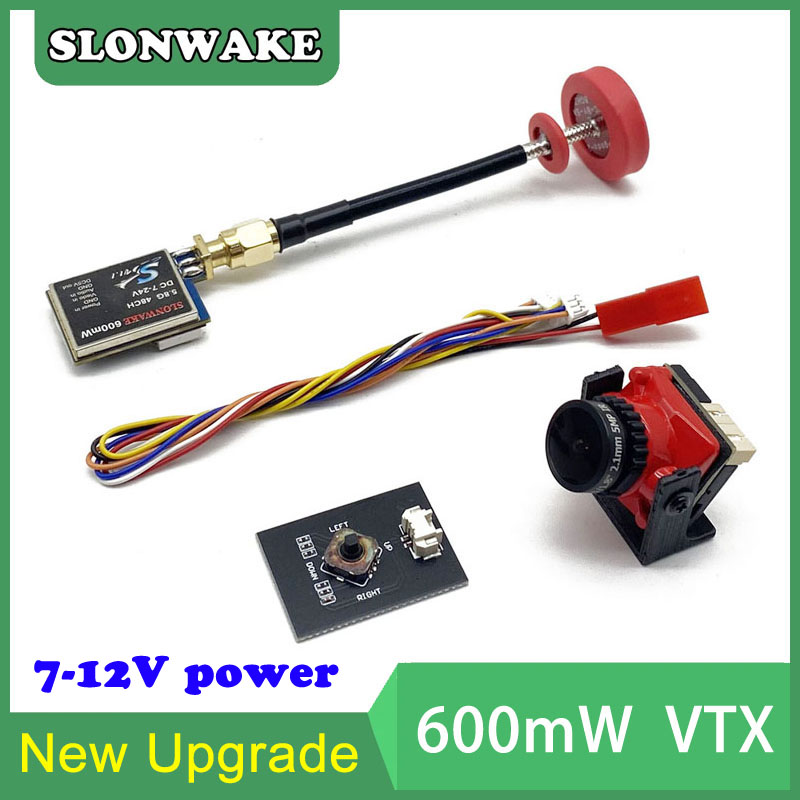 Drone Rc Fpv - 5.8G 48CH 600mW regulowany nadajnik VTX-CAM