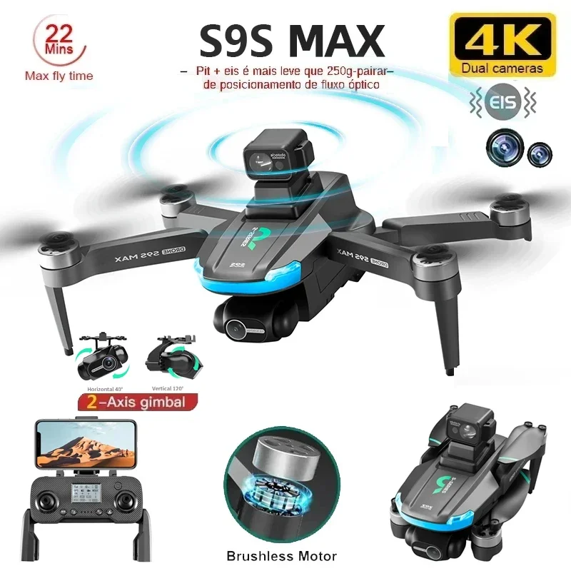 Drone Rc Explorer - NOWOŚĆ S9S MAX MINI Drone 4K
