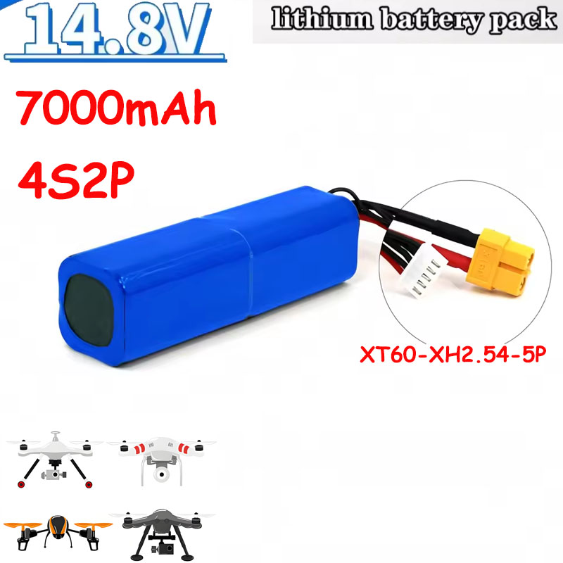 Drone Avion Rc - Akumulator litowo-jonowy 16.8V 14.8V 7Ah 4S2P