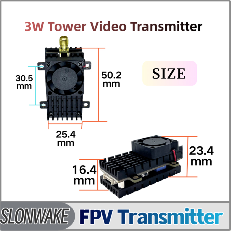 Drone Rc Fpv - Moduł transmisji wideo FPV SLONWAKE 5.8G