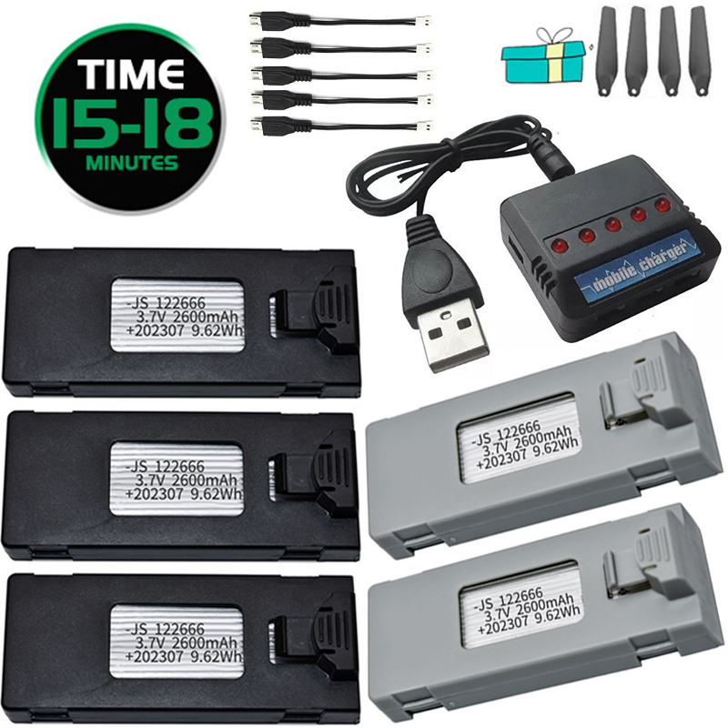 Drone Rc S1S - 3.7V 2600mAh RC Drone Battery do
