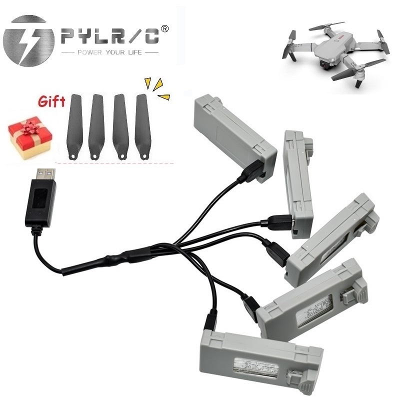 Drone Rc E88 Pro - 1/2/10Pcs 3.7V 1800Mah RC bateria do