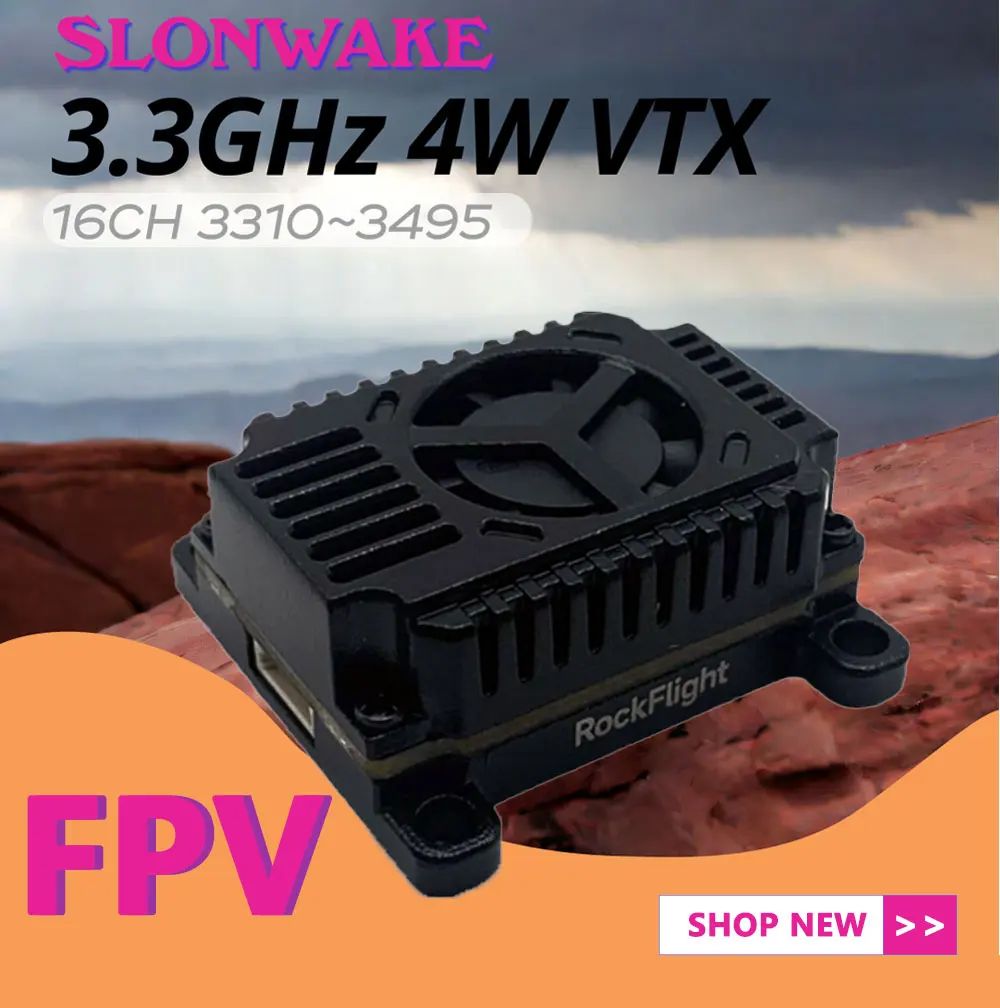 SLONWAKE FPV 3.3G 16CH 4000mW  – Drone With Rc Remote recenzja i cena
