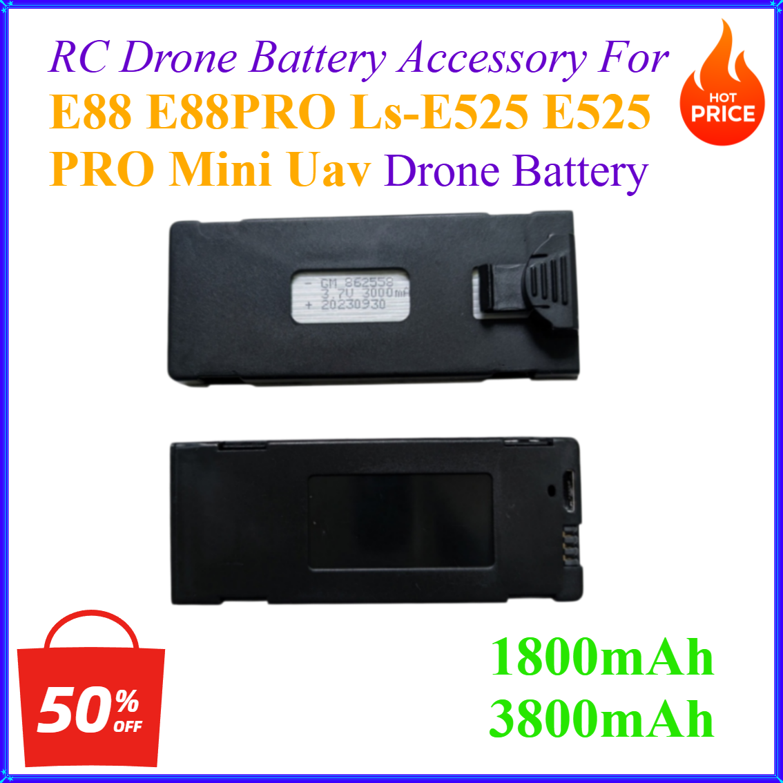 Akumulator do drona RC 3.7V 18 – Drone Rc E88 Pro recenzja i cena