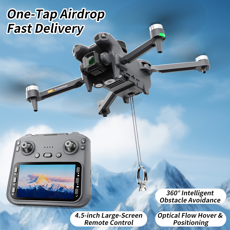 Dron GPS AE51 z 4-stronnym sys – Drone Avion Rc recenzja i cena