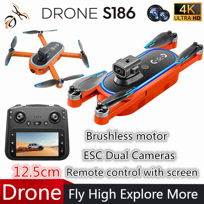 Dron 2025 S186 Profesjonalny 4 – Drone Rc Foldable recenzja i cena
