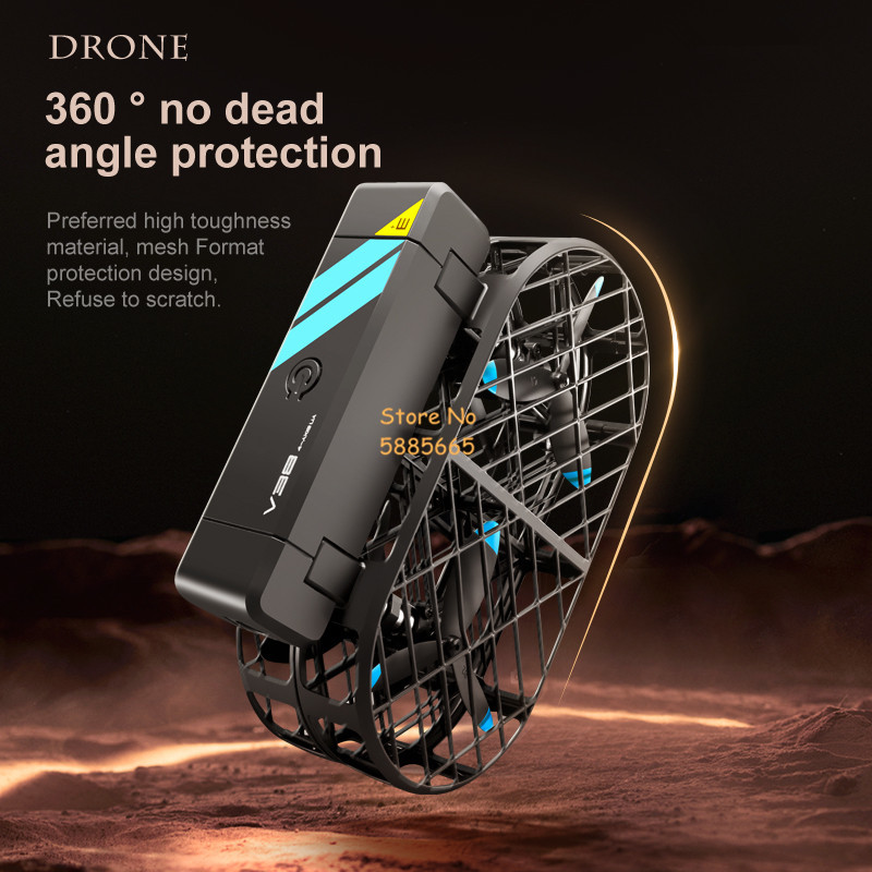 Kamera HD 8K 360 °   Ochrona L – Drone Rc Helicopter With Camera recenzja i cena