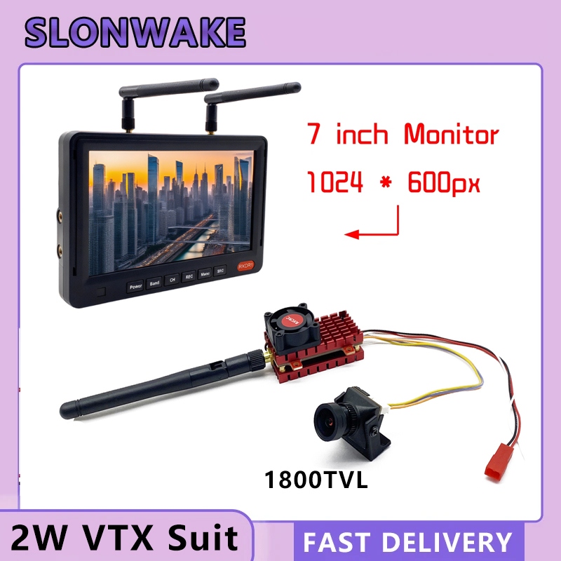 SLONWAKE 5.8G 2W VTX FPV Kamer – Drone Rc Explorer recenzja i cena