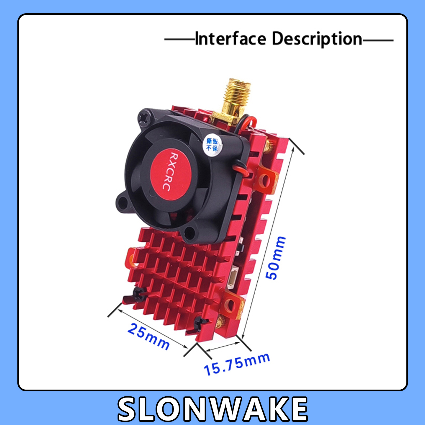 SLONWAKE 5.8G 2W VTX FPV Kamer – Drone Rc Explorer recenzja i cena