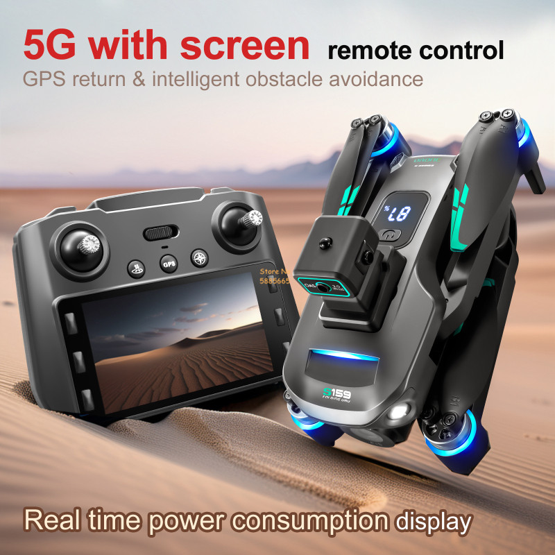 Podwójna kamera 8K 5G WIFI FPV – Drone Rc Explorer recenzja i cena