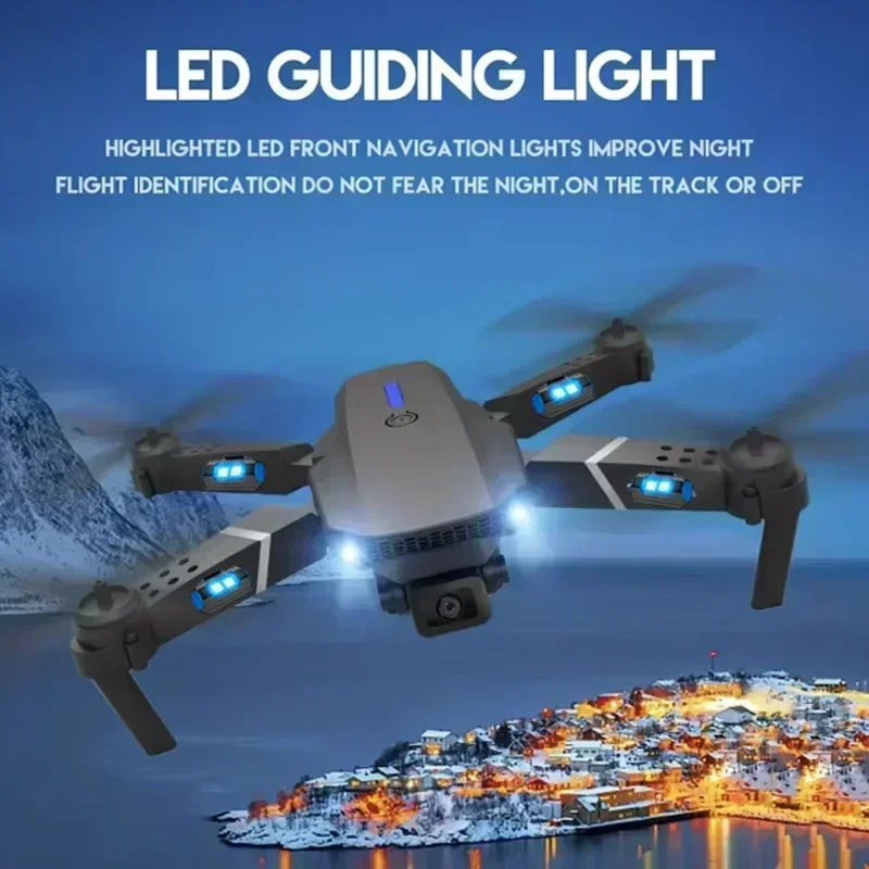 E88 Pro WIFI FPV Drone Wide An – Drone Rc Helicopter With Camera recenzja i cena