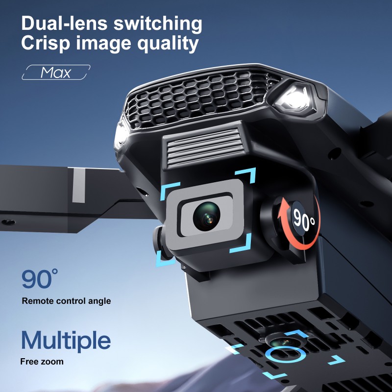 Nowy Mini Dron E88 Pro 4K z Po – Drone Rc E88 Pro recenzja i cena