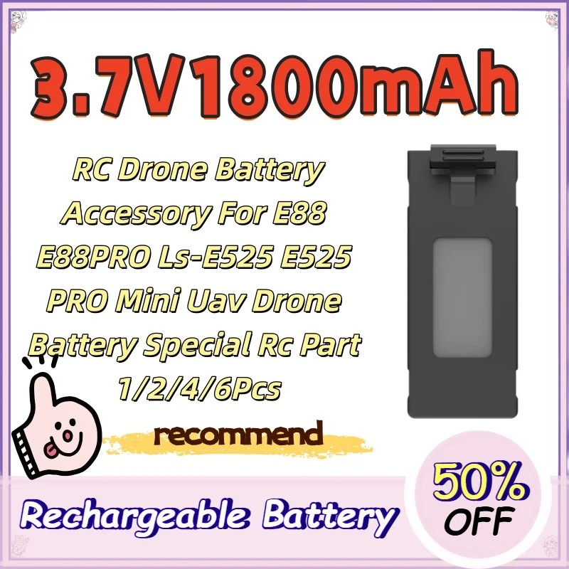 Akumulator 3.7V 1800mAh do dro – Drone Rc E88 Pro recenzja i cena