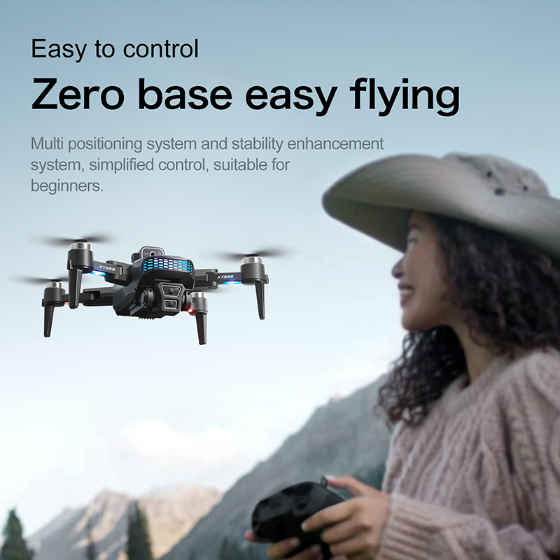Nowy dron RC XT555 GPS z profe – Drone Rc Foldable recenzja i cena