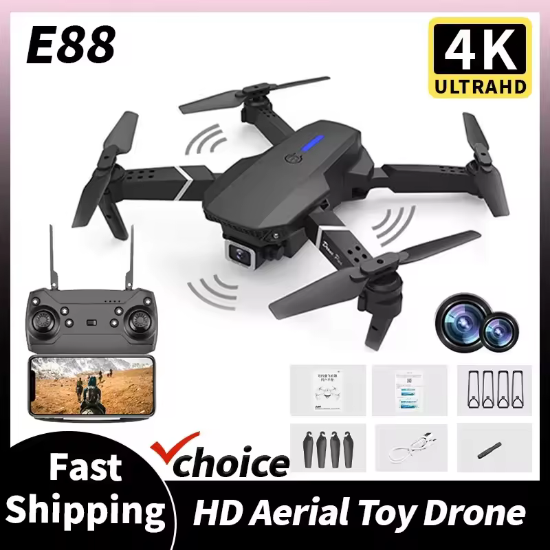 Nowy dron RC E88 Pro 2026 z ka – Drone Rc E88 Pro recenzja i cena