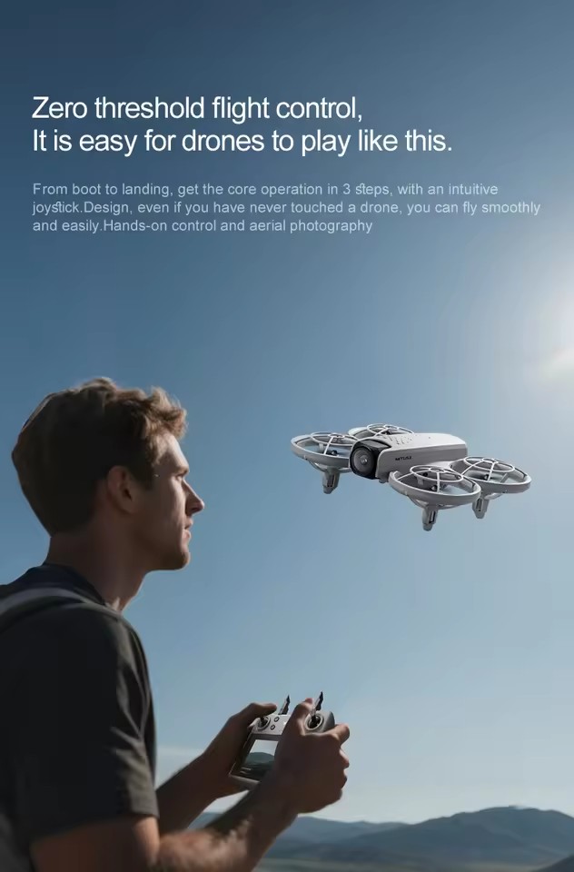 Dron z kamerą 8K ESC, pozycjon – Drone Rc Helicopter With Camera recenzja i cena