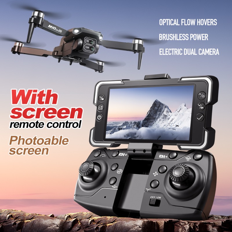 Dron z kamerą M10, pilot zdaln – Drone Rc With Screen recenzja i cena