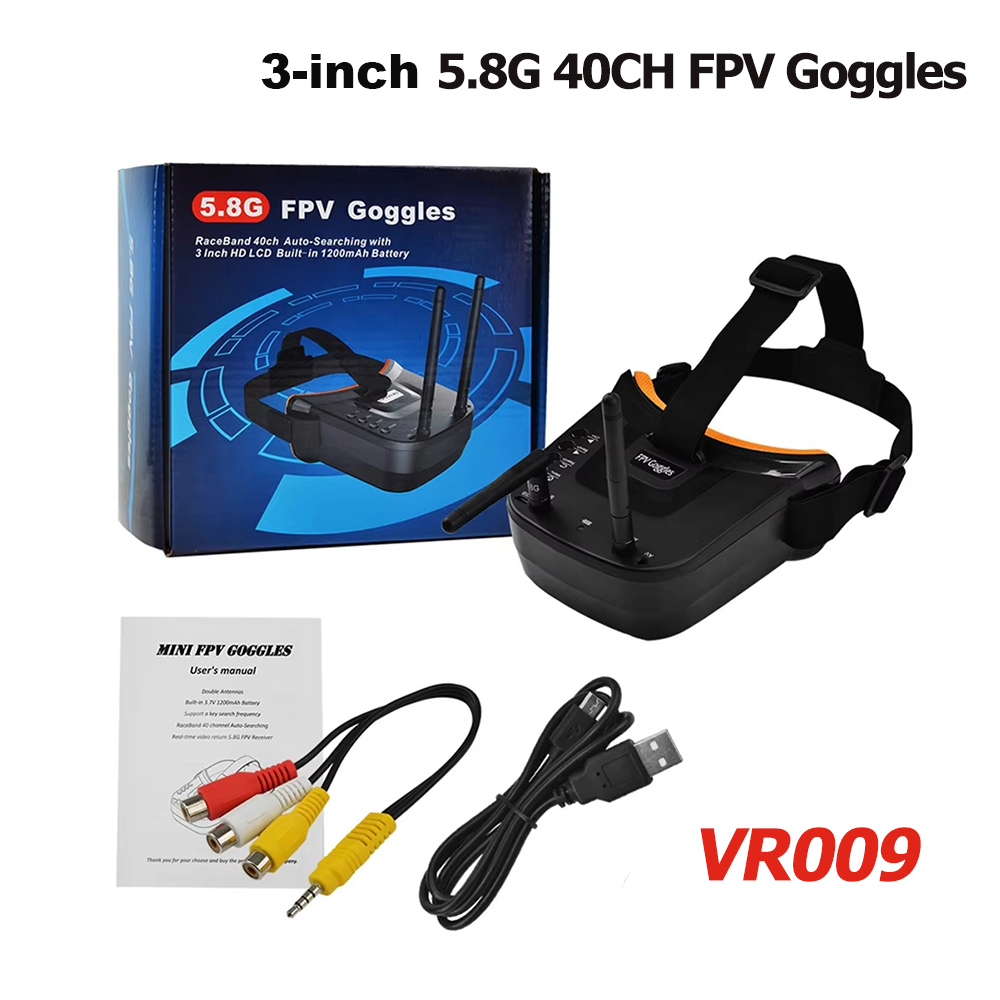 Okulary wideo VR009 FPV z 3-ca – Drone Rc With Screen recenzja i cena