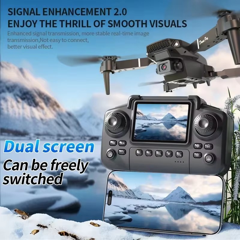E88 Pro Nowy Ulepszony Dron 4K – Drone Rc E88 Pro recenzja i cena