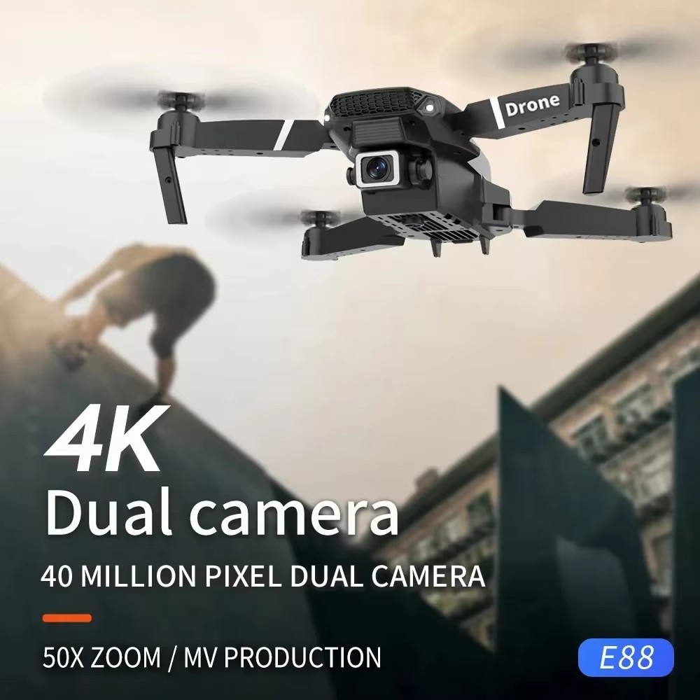 E88 Pro Nowy Ulepszony Dron 4K – Drone Rc E88 Pro recenzja i cena